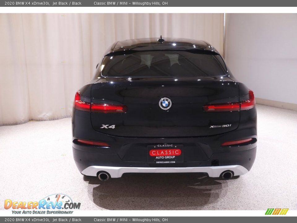 2020 BMW X4 xDrive30i Jet Black / Black Photo #20