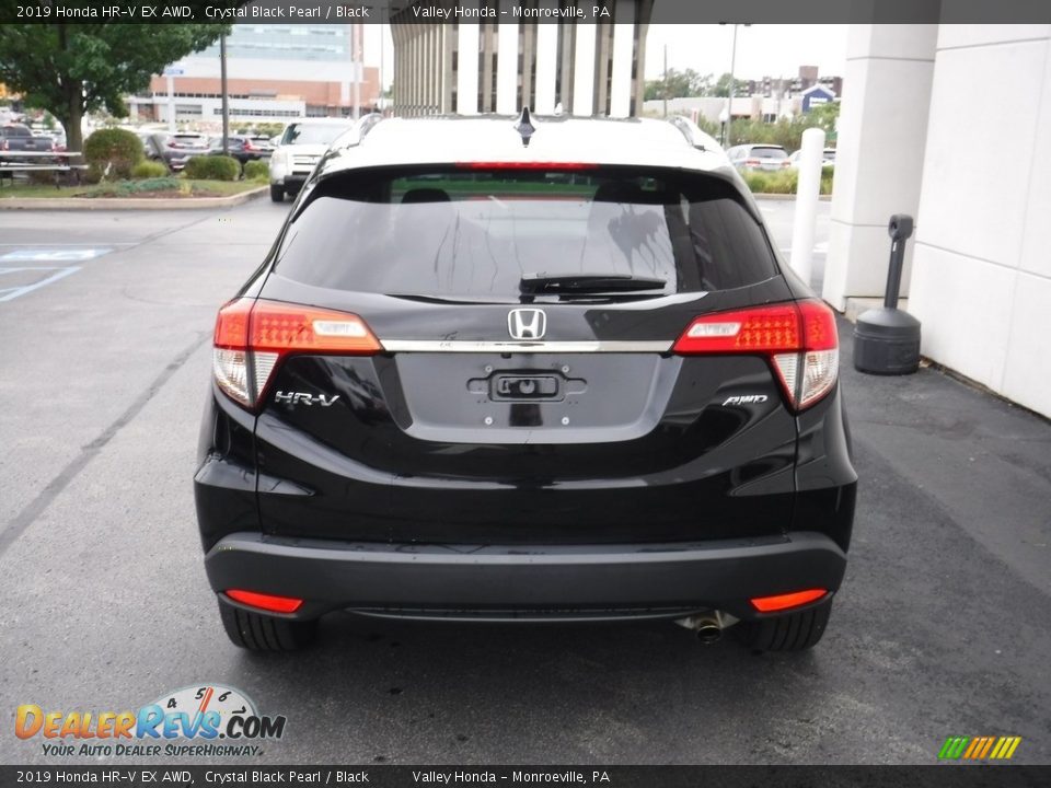 2019 Honda HR-V EX AWD Crystal Black Pearl / Black Photo #8