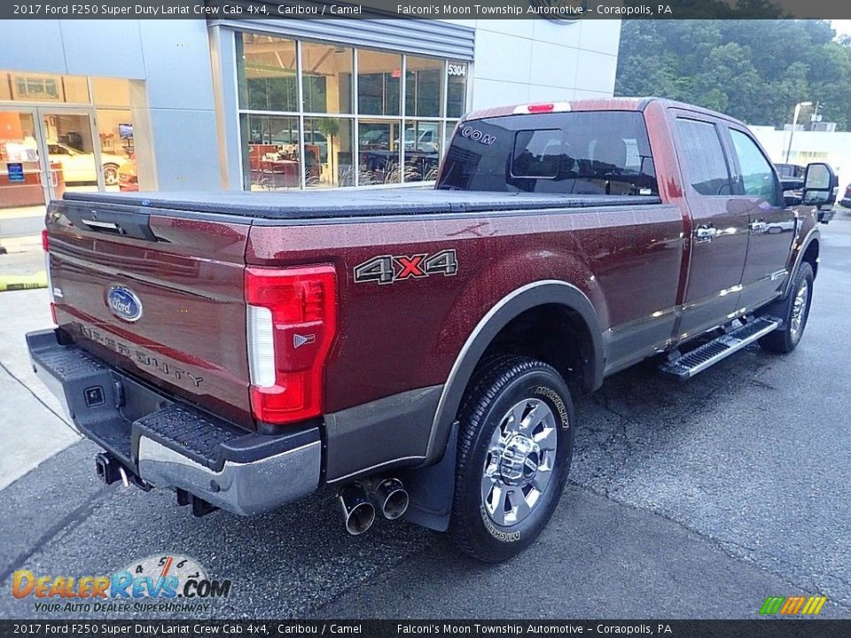 2017 Ford F250 Super Duty Lariat Crew Cab 4x4 Caribou / Camel Photo #2