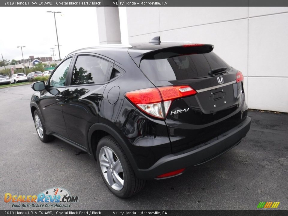 2019 Honda HR-V EX AWD Crystal Black Pearl / Black Photo #9