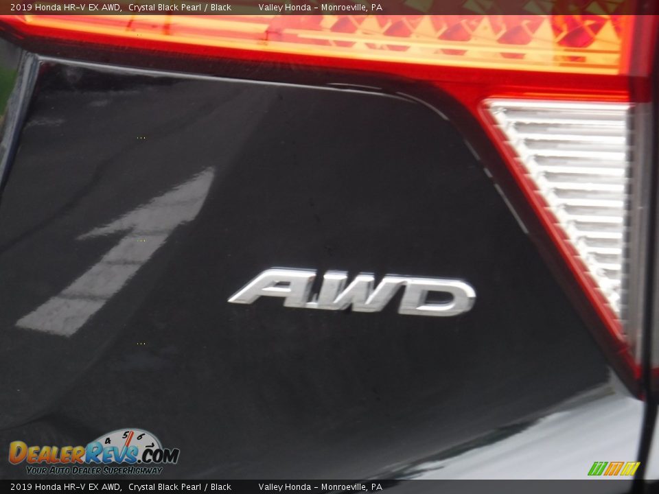 2019 Honda HR-V EX AWD Crystal Black Pearl / Black Photo #10