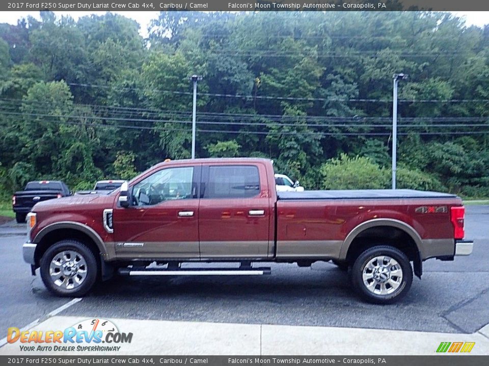 2017 Ford F250 Super Duty Lariat Crew Cab 4x4 Caribou / Camel Photo #5