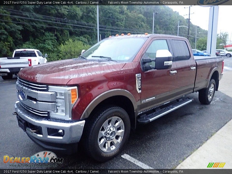 2017 Ford F250 Super Duty Lariat Crew Cab 4x4 Caribou / Camel Photo #6