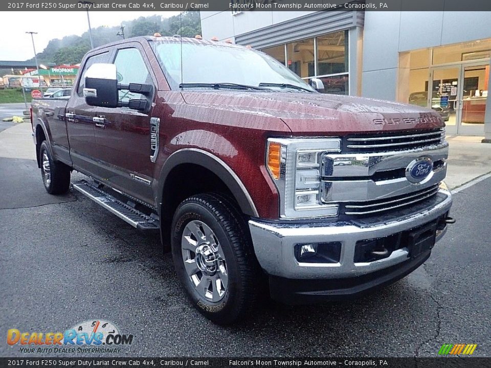 2017 Ford F250 Super Duty Lariat Crew Cab 4x4 Caribou / Camel Photo #8