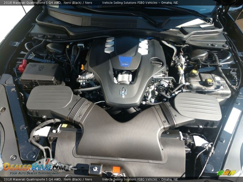 2018 Maserati Quattroporte S Q4 AWD 3.0 Liter Twin-Turbocharged DOHC 24-Valve VVT V6 Engine Photo #19