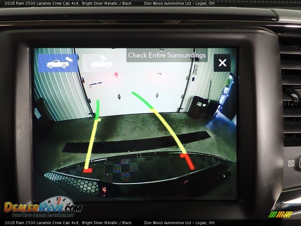 2018 Ram 2500 Laramie Crew Cab 4x4 Bright Silver Metallic / Black Photo #4