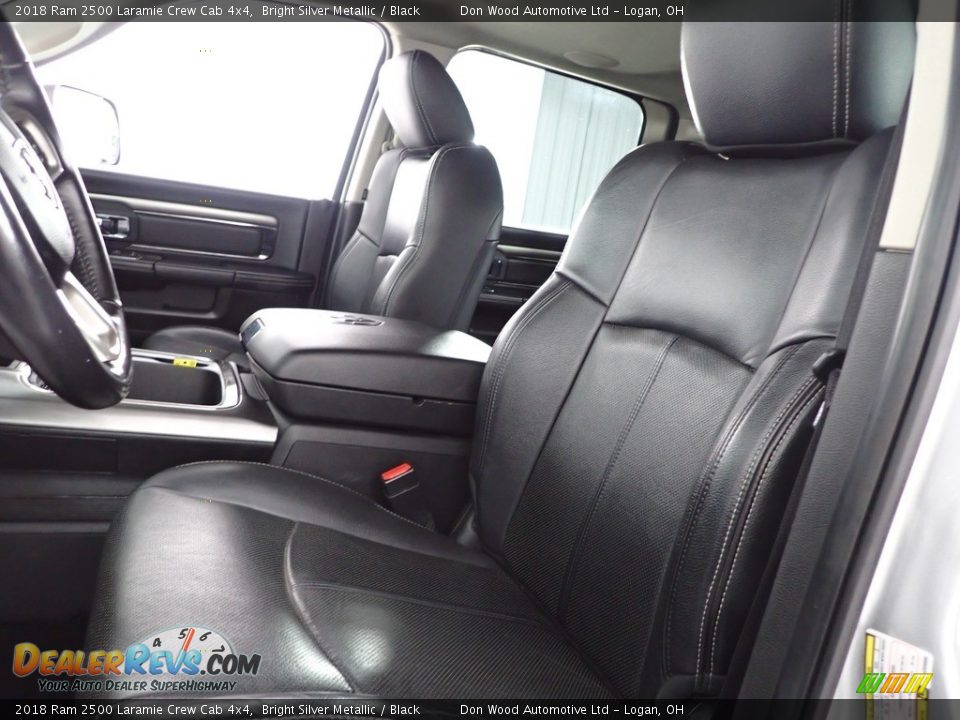 2018 Ram 2500 Laramie Crew Cab 4x4 Bright Silver Metallic / Black Photo #16