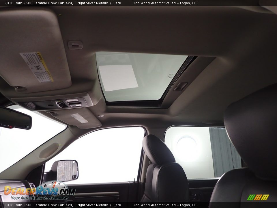 2018 Ram 2500 Laramie Crew Cab 4x4 Bright Silver Metallic / Black Photo #18