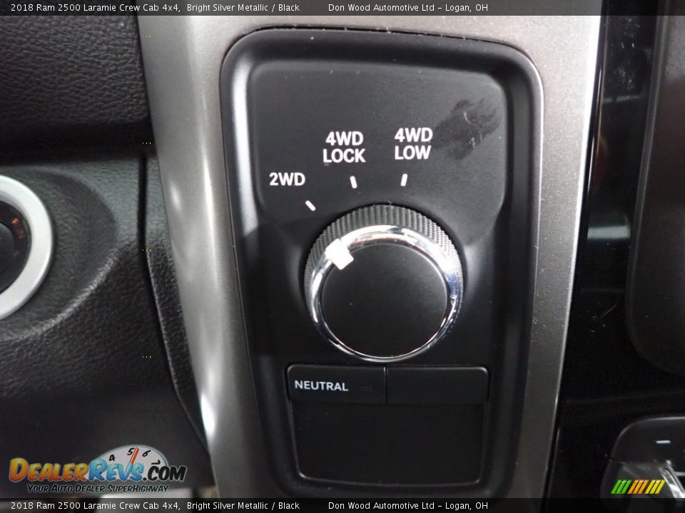 2018 Ram 2500 Laramie Crew Cab 4x4 Bright Silver Metallic / Black Photo #22