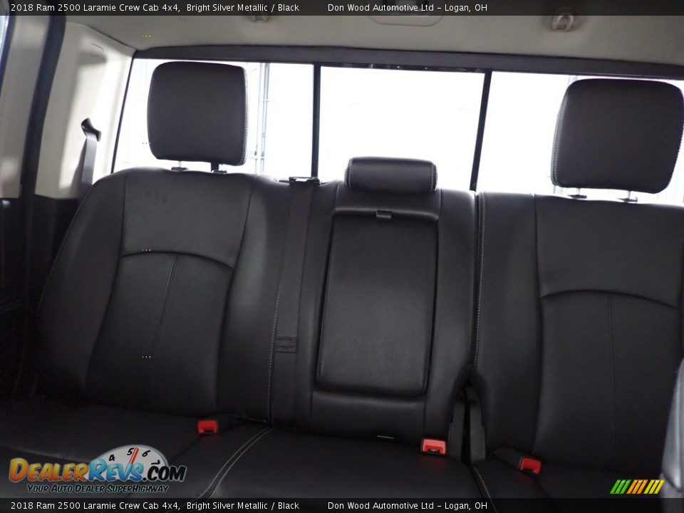 2018 Ram 2500 Laramie Crew Cab 4x4 Bright Silver Metallic / Black Photo #25