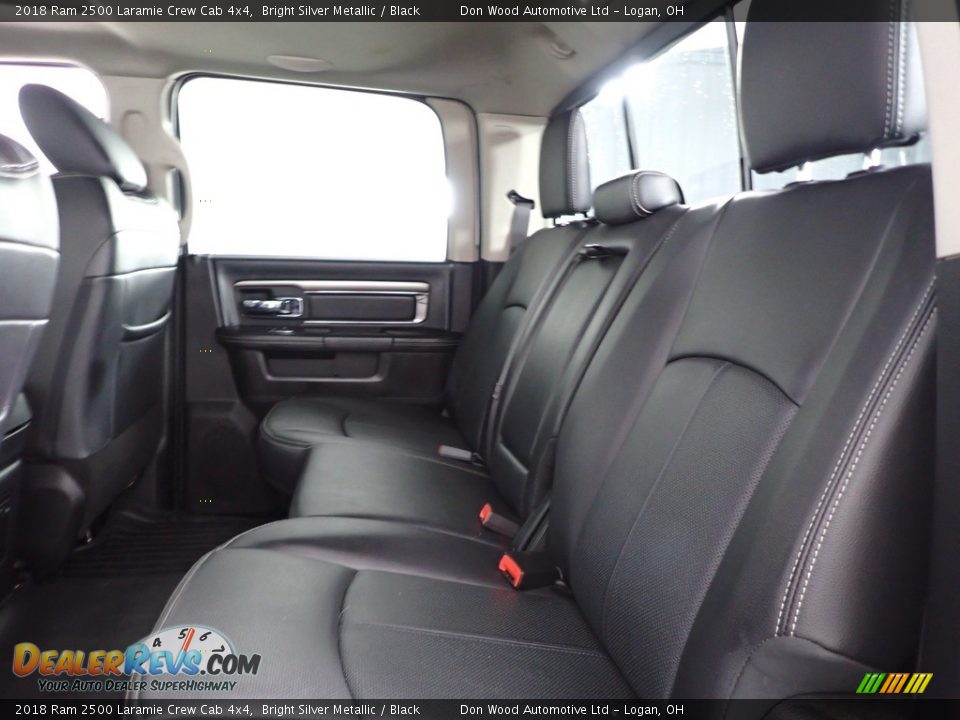 2018 Ram 2500 Laramie Crew Cab 4x4 Bright Silver Metallic / Black Photo #27