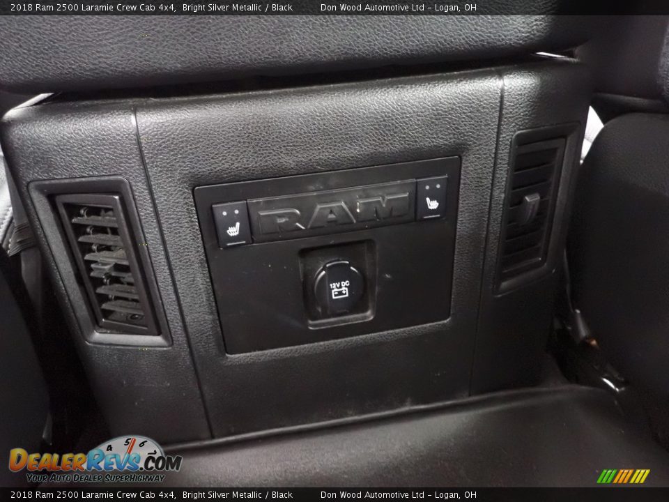 2018 Ram 2500 Laramie Crew Cab 4x4 Bright Silver Metallic / Black Photo #29