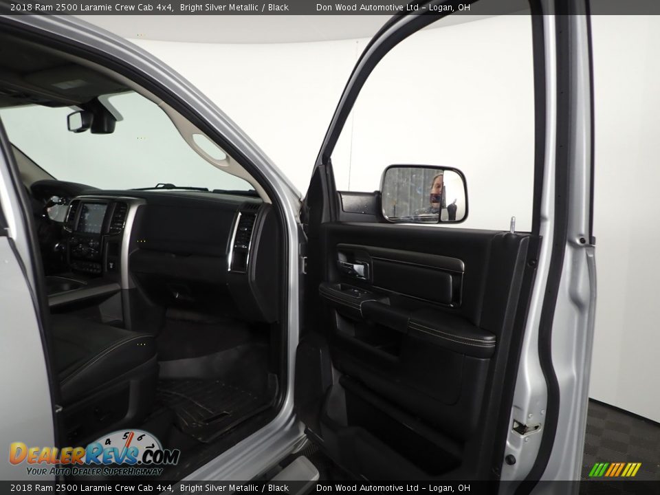 2018 Ram 2500 Laramie Crew Cab 4x4 Bright Silver Metallic / Black Photo #30