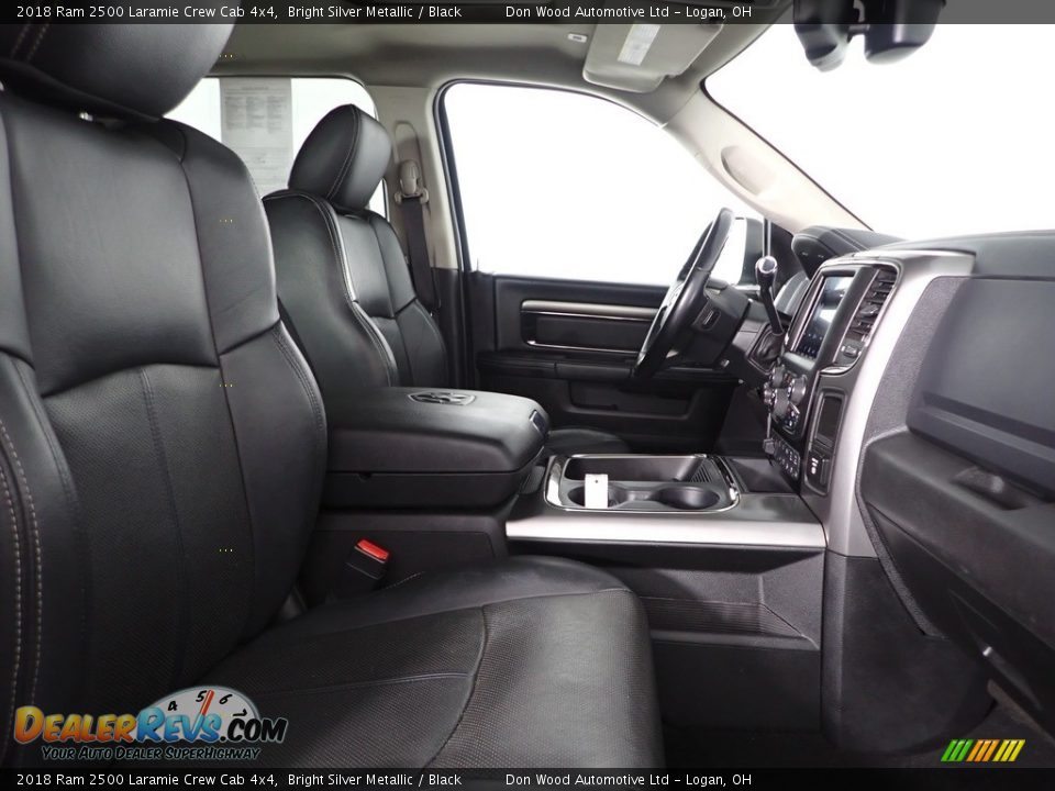 2018 Ram 2500 Laramie Crew Cab 4x4 Bright Silver Metallic / Black Photo #31
