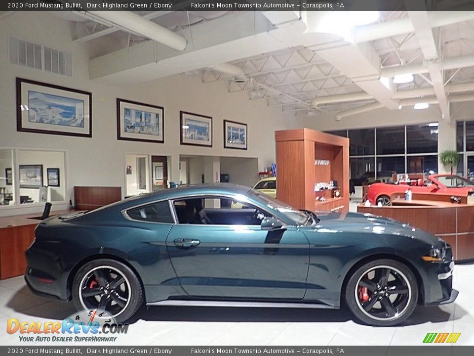 Dark Highland Green 2020 Ford Mustang Bullitt Photo #1