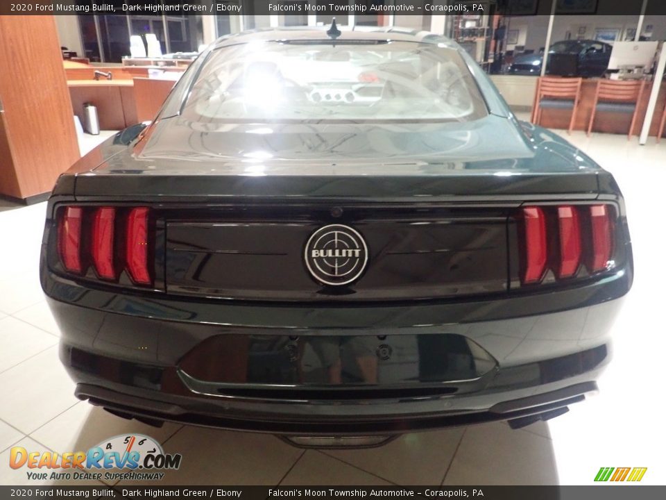 2020 Ford Mustang Bullitt Dark Highland Green / Ebony Photo #3