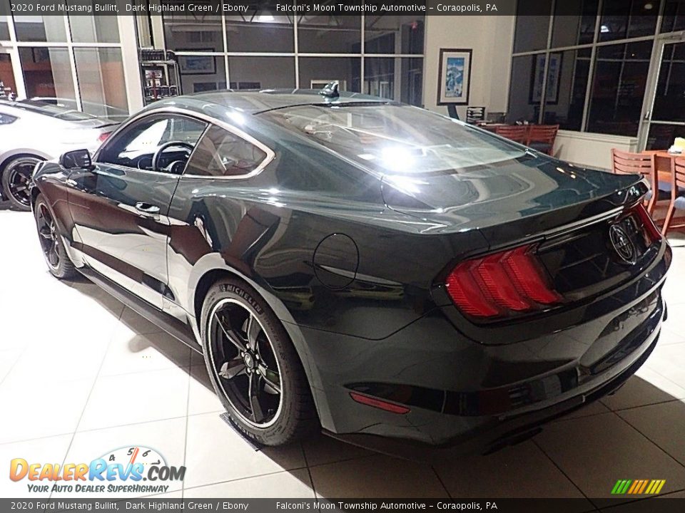 2020 Ford Mustang Bullitt Dark Highland Green / Ebony Photo #5