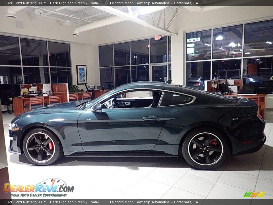 2020 Ford Mustang Bullitt Dark Highland Green / Ebony Photo #6