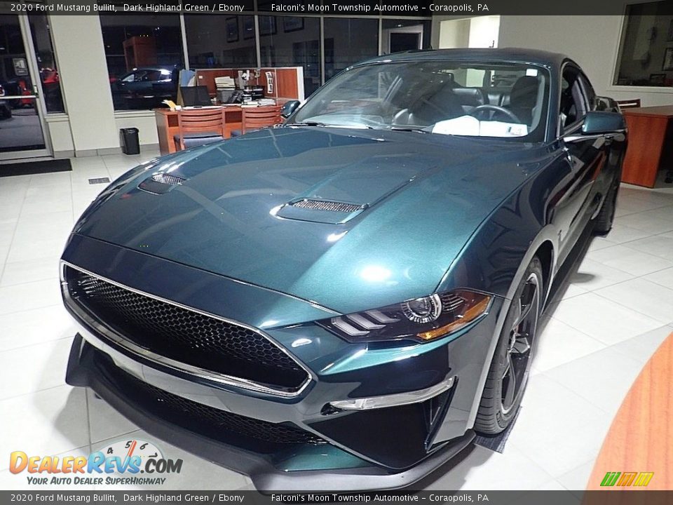 2020 Ford Mustang Bullitt Dark Highland Green / Ebony Photo #7