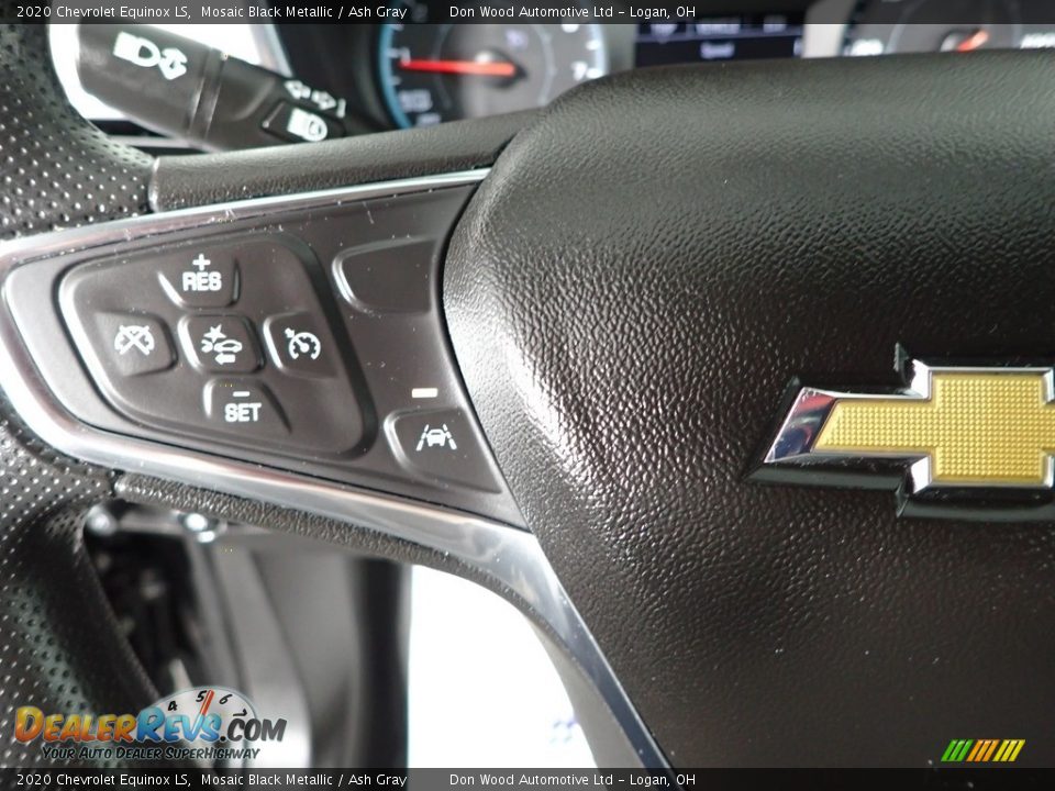 2020 Chevrolet Equinox LS Mosaic Black Metallic / Ash Gray Photo #16