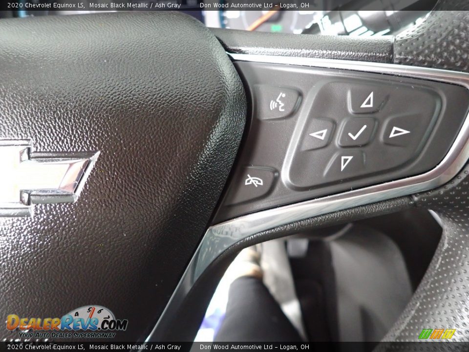 2020 Chevrolet Equinox LS Mosaic Black Metallic / Ash Gray Photo #17