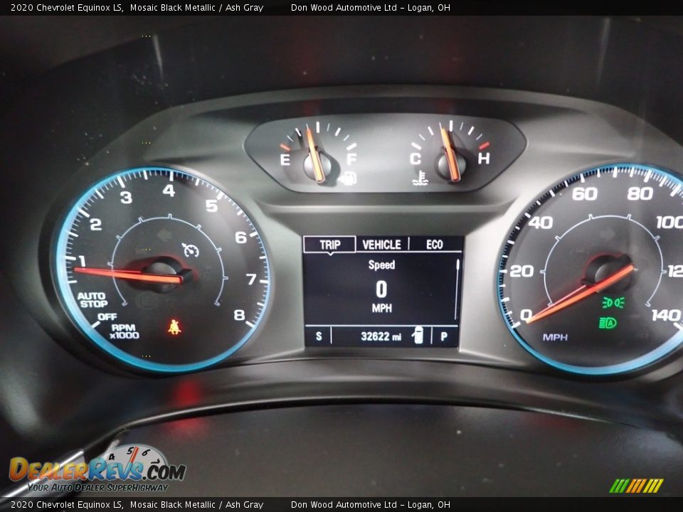 2020 Chevrolet Equinox LS Mosaic Black Metallic / Ash Gray Photo #18