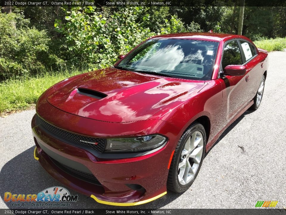 2022 Dodge Charger GT Octane Red Pearl / Black Photo #2