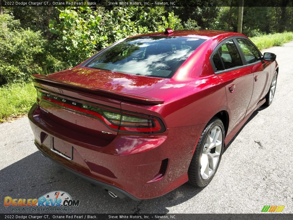2022 Dodge Charger GT Octane Red Pearl / Black Photo #6