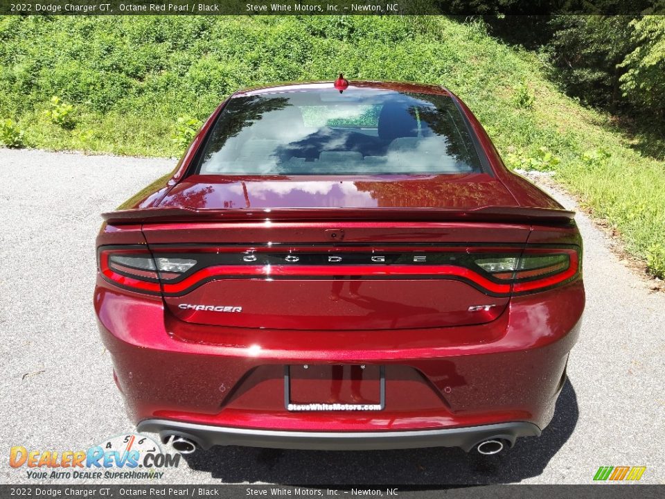 2022 Dodge Charger GT Octane Red Pearl / Black Photo #7