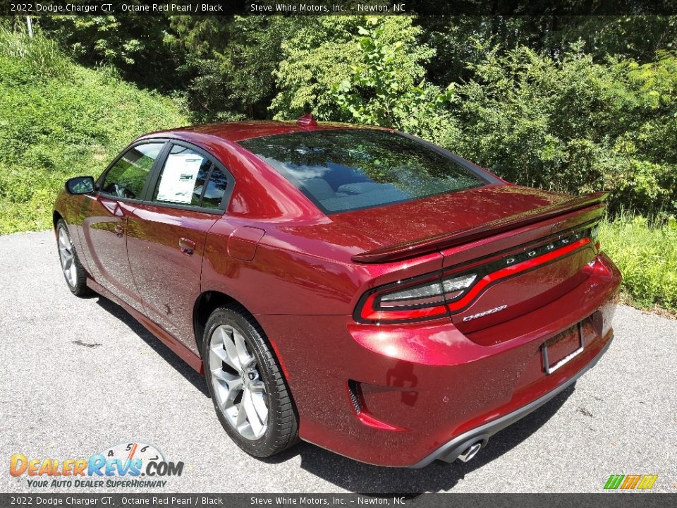 2022 Dodge Charger GT Octane Red Pearl / Black Photo #8