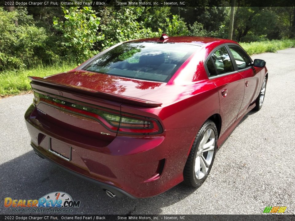 2022 Dodge Charger GT Plus Octane Red Pearl / Black Photo #6