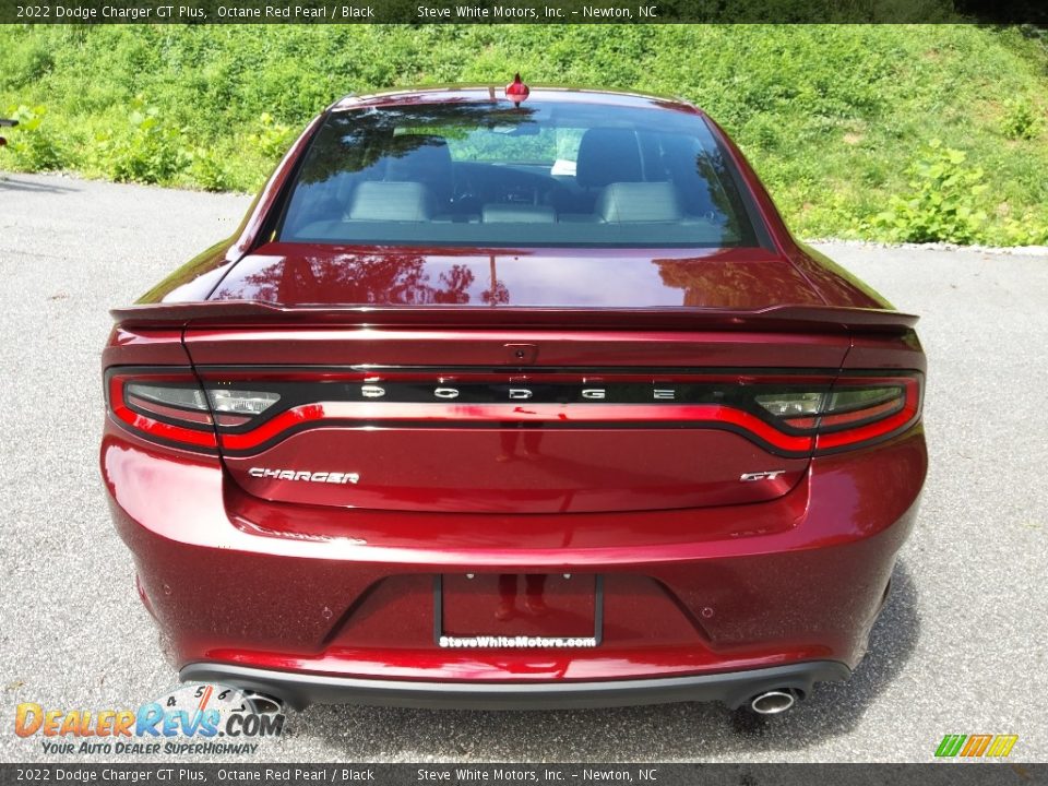 2022 Dodge Charger GT Plus Octane Red Pearl / Black Photo #7