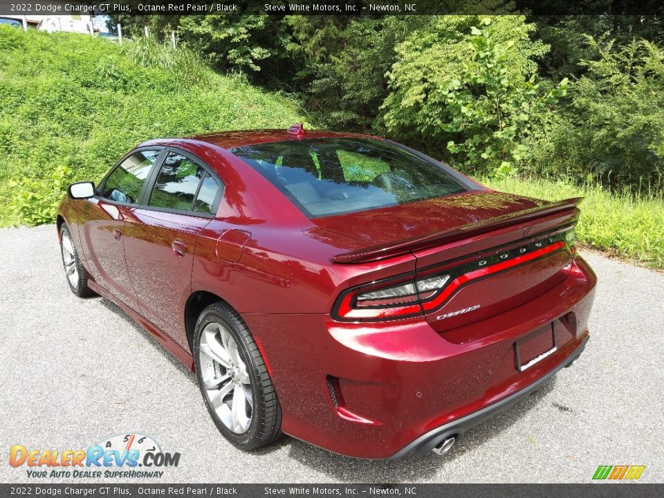 2022 Dodge Charger GT Plus Octane Red Pearl / Black Photo #8