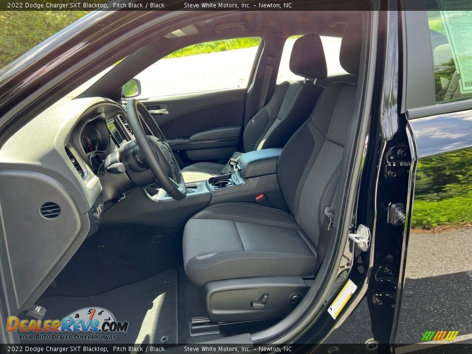 Front Seat of 2022 Dodge Charger SXT Blacktop Photo #10