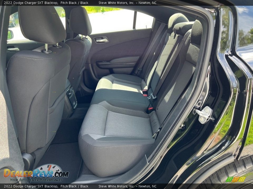 Rear Seat of 2022 Dodge Charger SXT Blacktop Photo #13