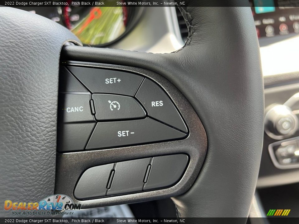 2022 Dodge Charger SXT Blacktop Steering Wheel Photo #19
