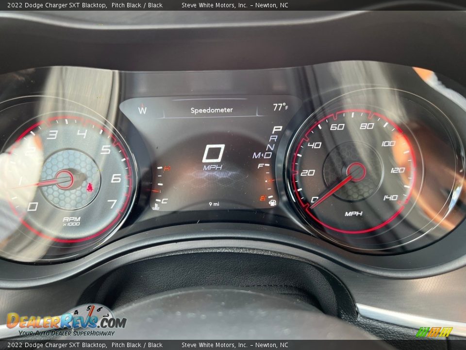 2022 Dodge Charger SXT Blacktop Gauges Photo #20