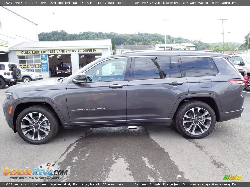 2023 Jeep Grand Cherokee L Overland 4x4 Baltic Gray Metallic / Global Black Photo #2