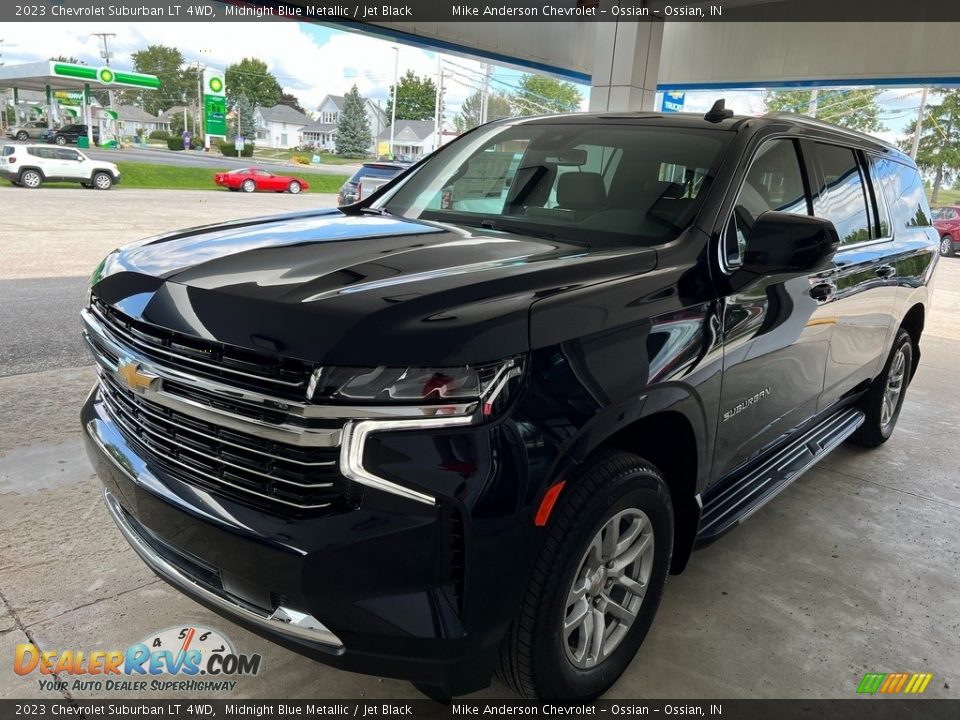 2023 Chevrolet Suburban LT 4WD Midnight Blue Metallic / Jet Black Photo #2