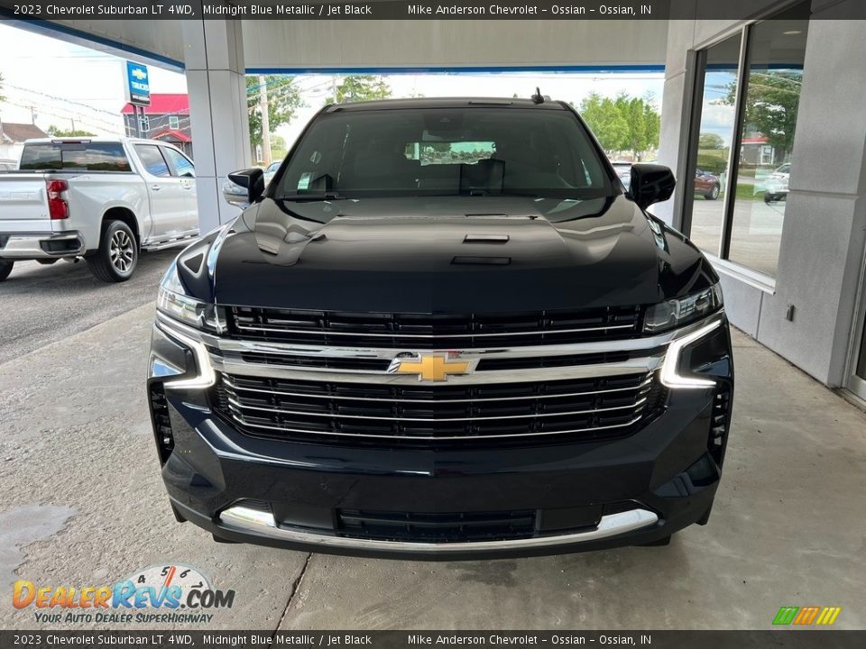 2023 Chevrolet Suburban LT 4WD Midnight Blue Metallic / Jet Black Photo #3