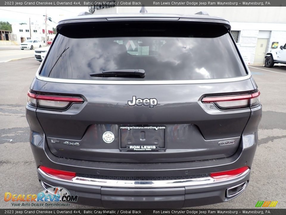 2023 Jeep Grand Cherokee L Overland 4x4 Baltic Gray Metallic / Global Black Photo #4