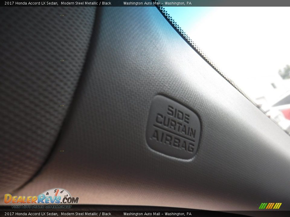 2017 Honda Accord LX Sedan Modern Steel Metallic / Black Photo #5