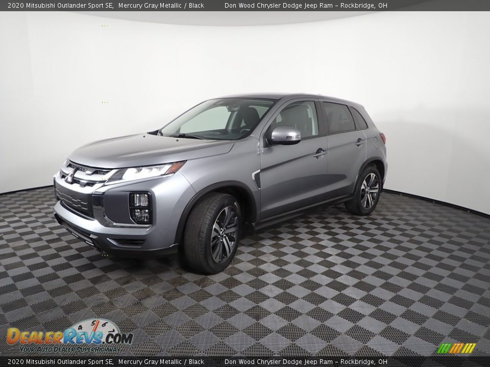 2020 Mitsubishi Outlander Sport SE Mercury Gray Metallic / Black Photo #6