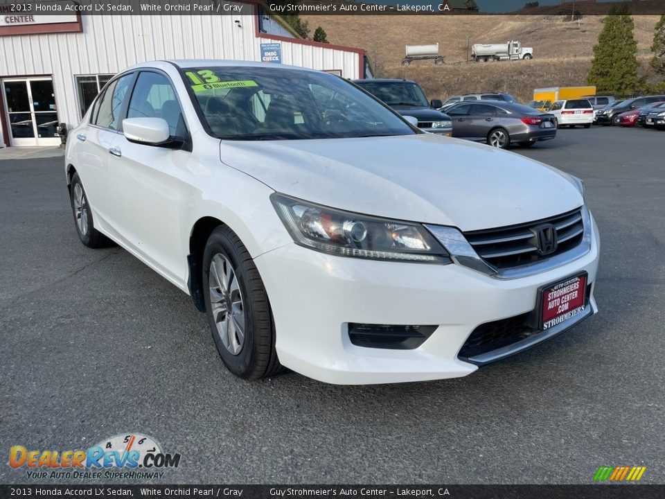 2013 Honda Accord LX Sedan White Orchid Pearl / Gray Photo #1