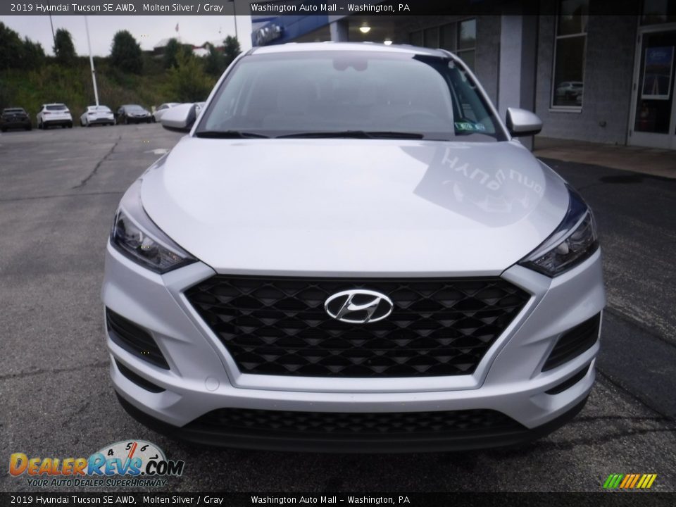 2019 Hyundai Tucson SE AWD Molten Silver / Gray Photo #5