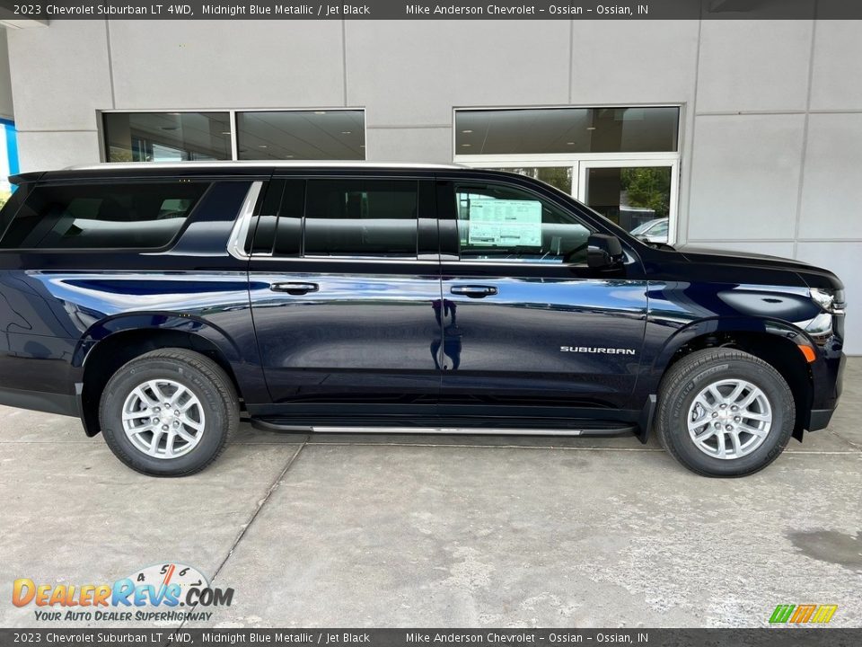 2023 Chevrolet Suburban LT 4WD Midnight Blue Metallic / Jet Black Photo #6