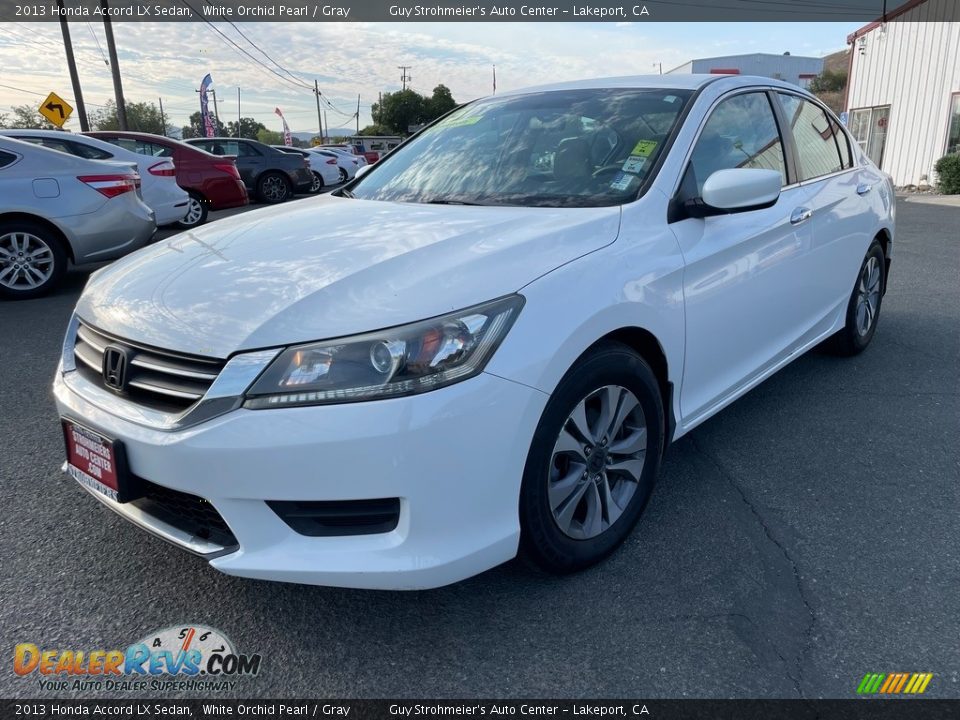 2013 Honda Accord LX Sedan White Orchid Pearl / Gray Photo #3