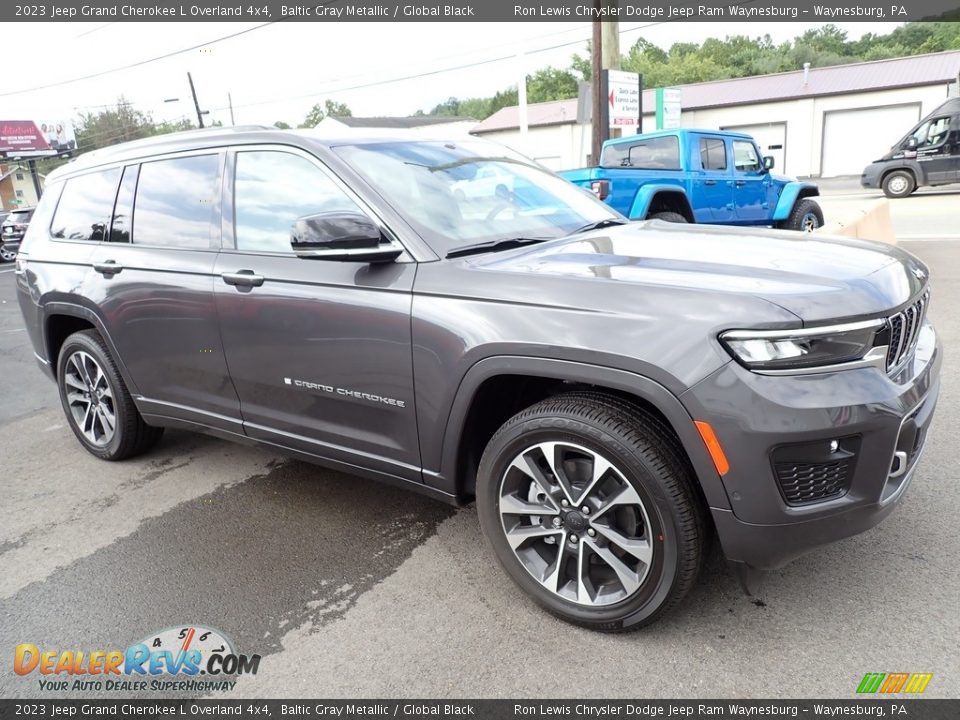 2023 Jeep Grand Cherokee L Overland 4x4 Baltic Gray Metallic / Global Black Photo #8