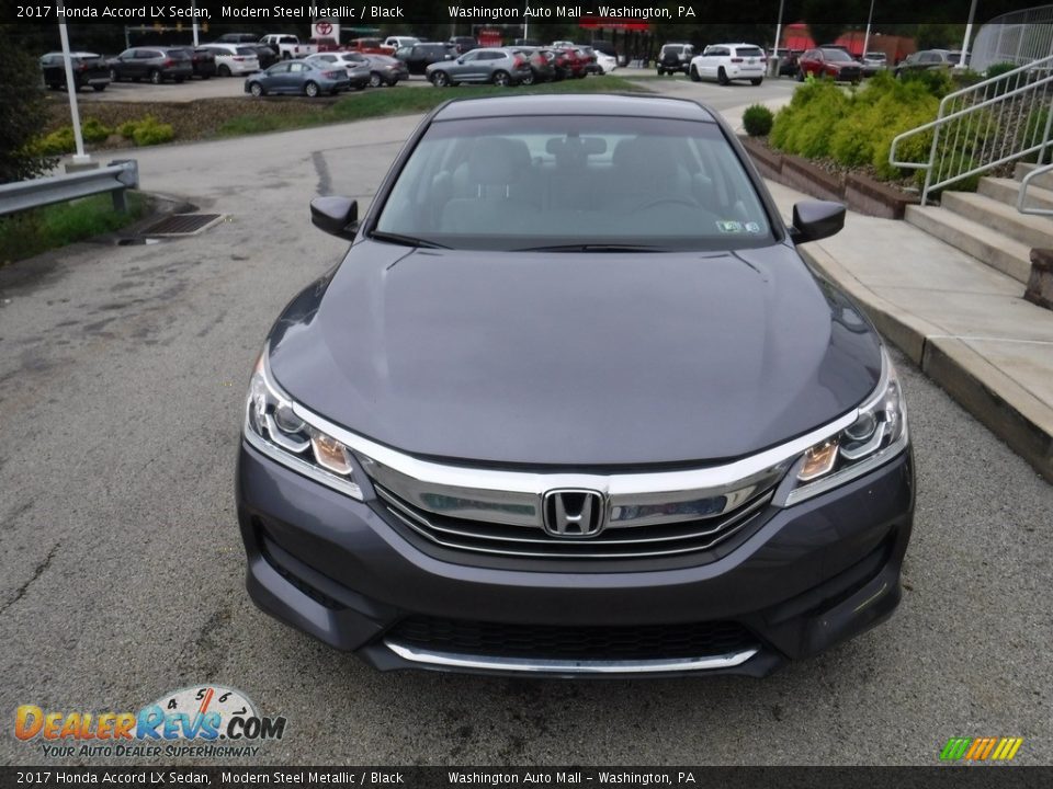 2017 Honda Accord LX Sedan Modern Steel Metallic / Black Photo #9
