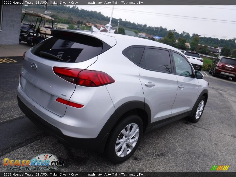 2019 Hyundai Tucson SE AWD Molten Silver / Gray Photo #9